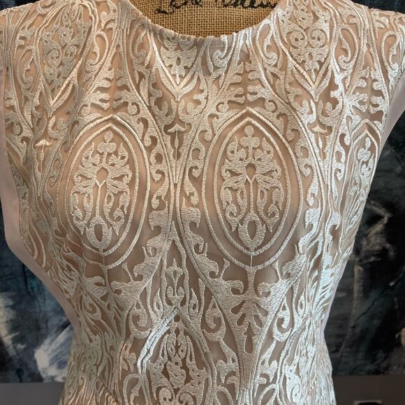 Lovers Wonderland Embroidered Dress sz L - Picture 3 of 11